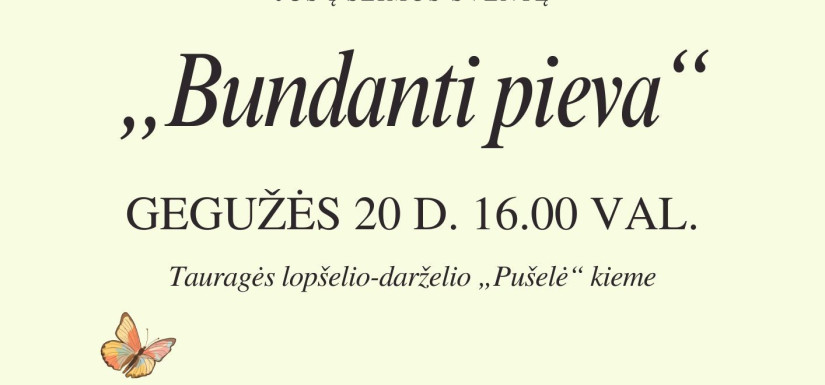 KVIEČIAME Į ŠEIMOS ŠVENTĘ