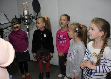 Kultūros rūmų garso įrašų studijoje